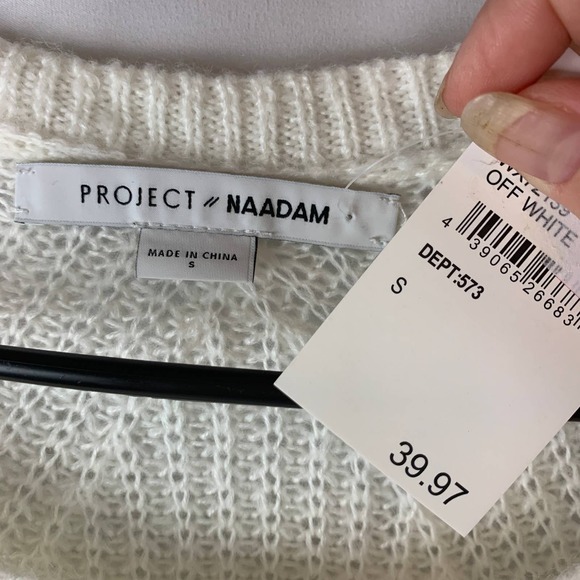Project Naadam Large Knit Sweater NWT Size S - Picture 7 of 8
